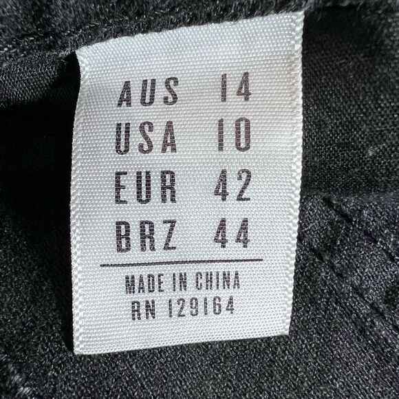 Cotton On denim jean mini skirt black size 10 - Picture 9 of 10